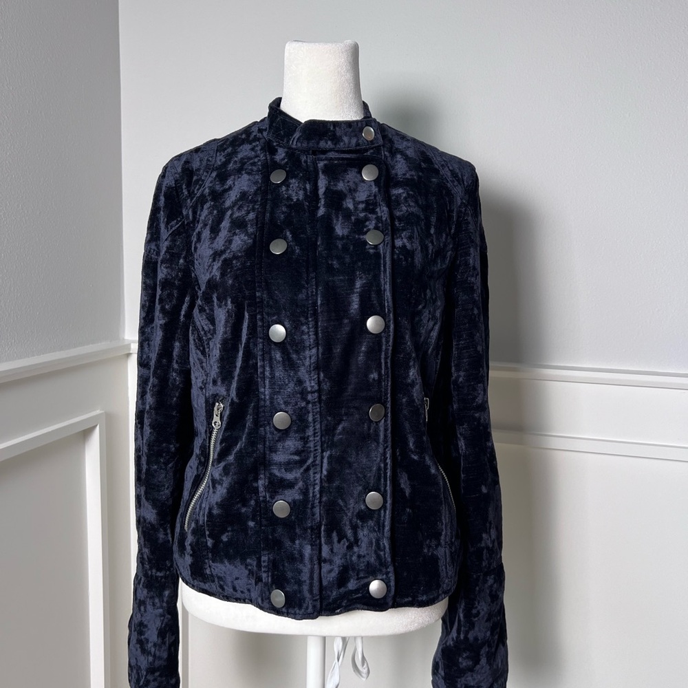 Free people duck till dawn velvet jacket size S. - Picture 7 of 16